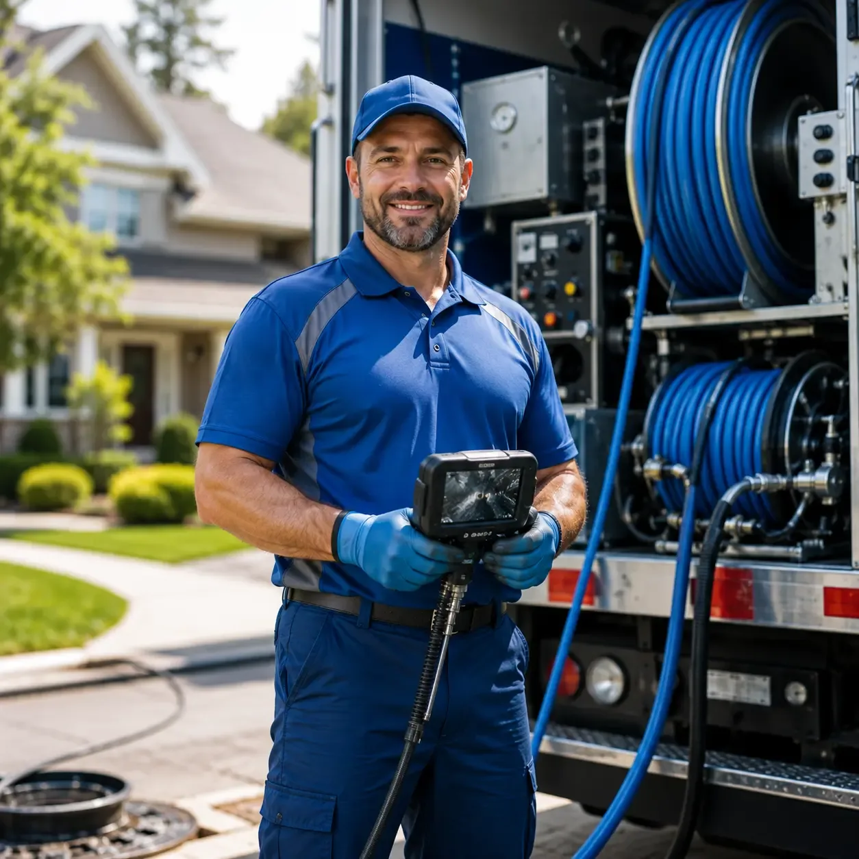 Local outdoor drain cleaning specialists in Munroe Falls, OH